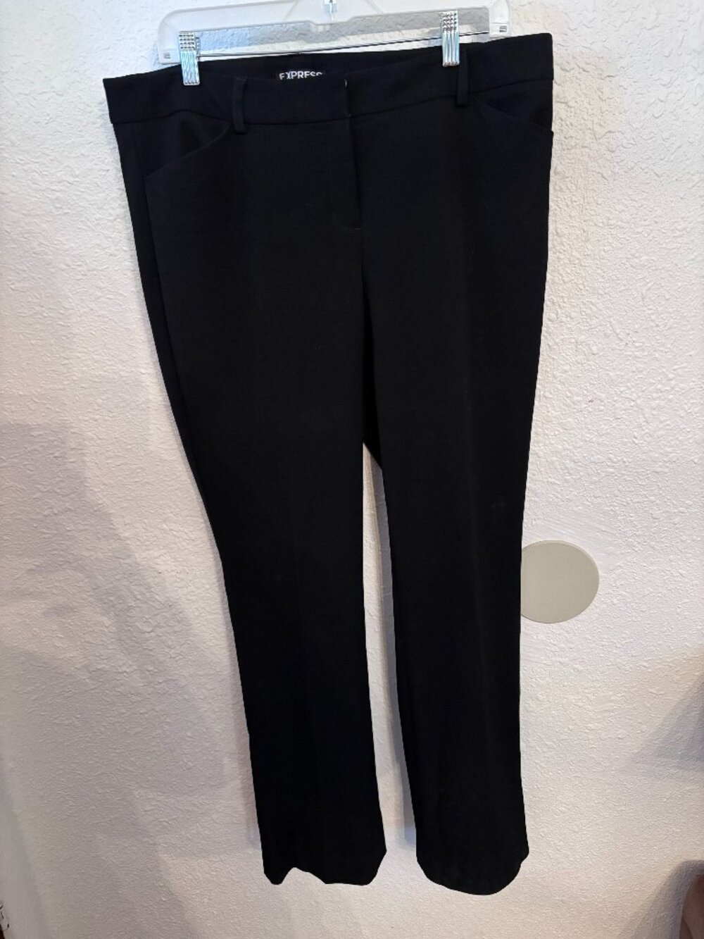 Express Women's Black Editor Pant 12 Office Business Classic Interview